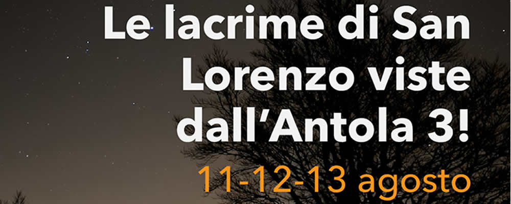 Evento Speciale - Le Lacrime di San Lorenzo viste dall’Antola
